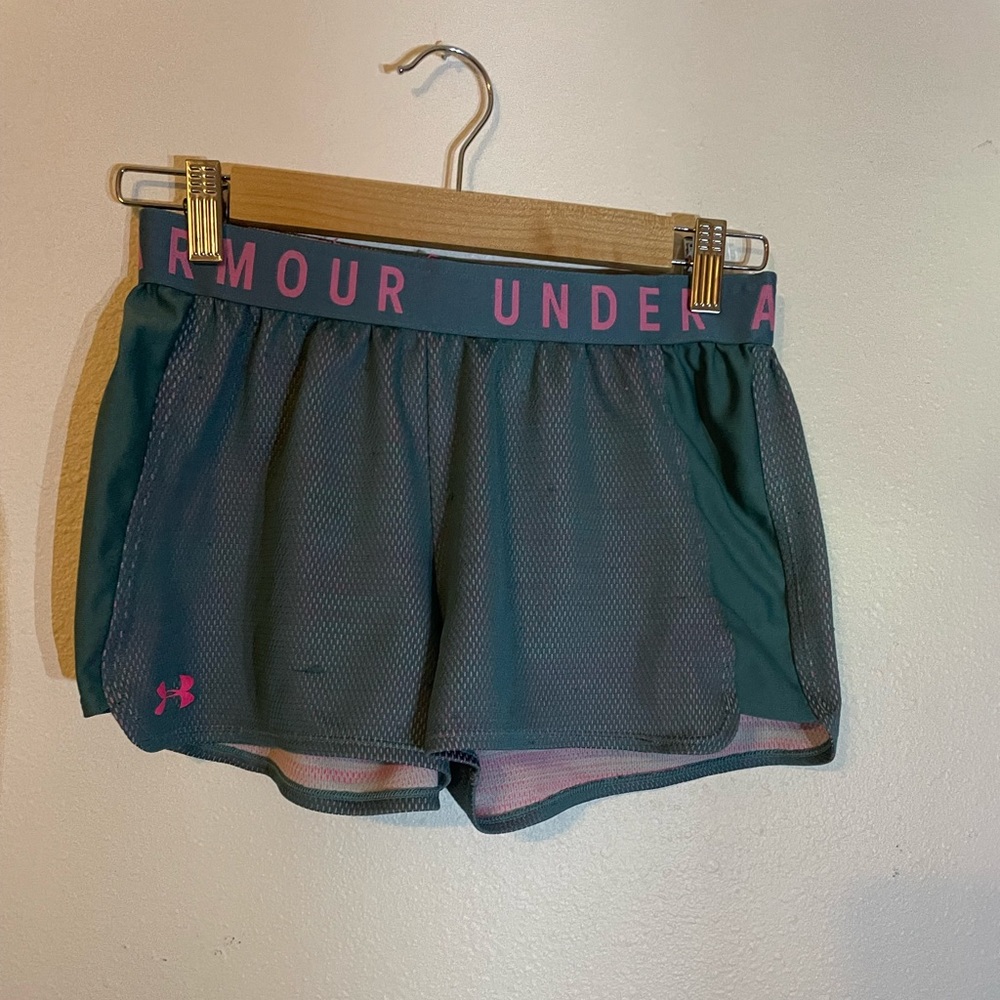Small under armor shorts